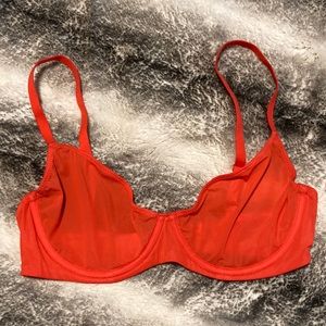 SKIMS sheer jelly underwire bra